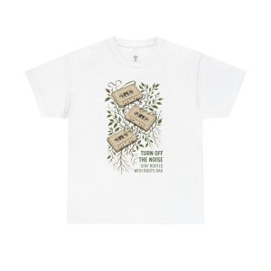 ROOT5 Turn Off The Noise Tee | Rooted ROOT5 DAO Hippie Design